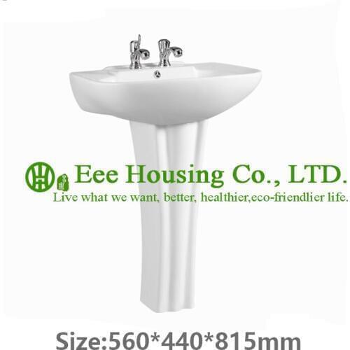 China sanitary ware bathroom new model wash baisn, india porcelain ware fancy wash basin pedestal basin