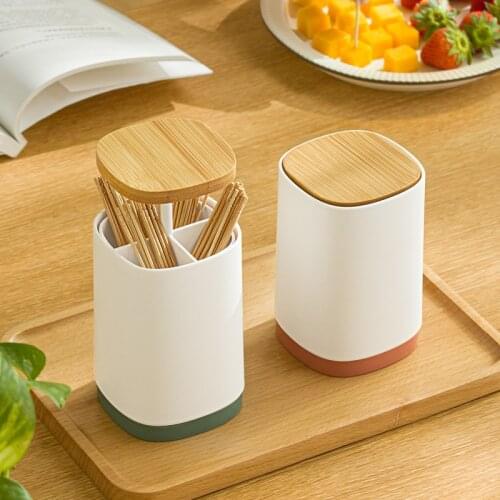 Premium Nordic simple toothpick box automatically ejects commercial toothpick canes for cotton swabs in restaurant homes