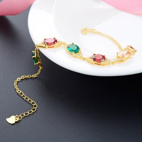 Fashion Bracelet For Women Genuine 925 Sterling Silver Bracelet Jewelry Accessories Anniversary Gift For Lady Party Decoration