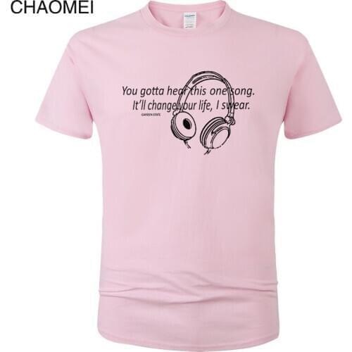 2019 Summer Garden State Music T Shirt Men Women Fashion Short Sleeves Cotton Headset Cool Print T-Shirt Unisex Tees C13