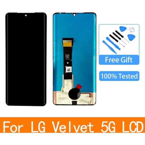 Original For LG Velvet 5G G9 G900 LM-G900N LCD Display Touch Screen Digitizer Assembly Replacement Part