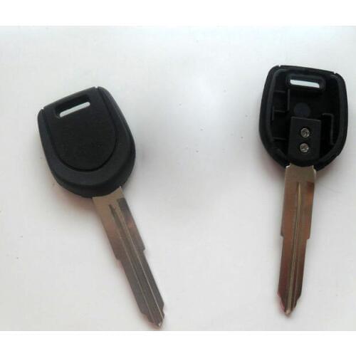 Original High Quality Transponder Key Shell Case For Mitsubishi With Left Blade Fob Key Cover 10PCS/lot
