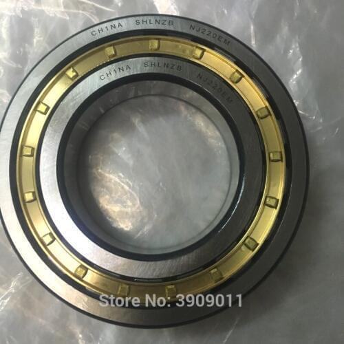 SHLNZB Bearing 1Pcs NJ2212 NJ2212E NJ2212M NJ2212M NJ2212ECM C3 60*110*28mm Brass Cage Cylindrical Roller Bearings