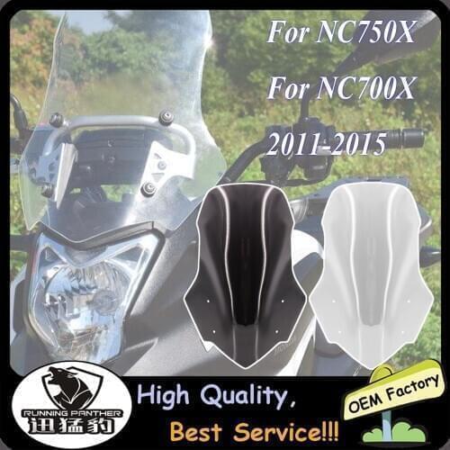 NC700X NC750X Windscreen Windshield For Honda NC 700X NC750X NC 750 X NC 700 X 2011-2015 2014 Wind Shield Screen Protector Parts