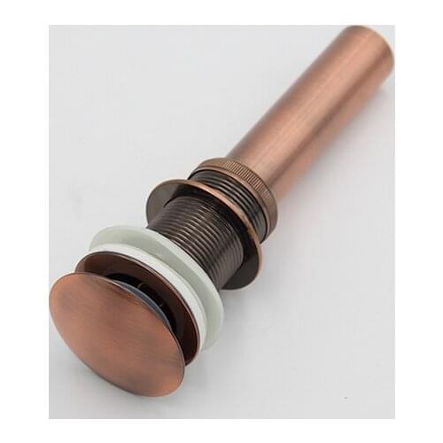 Bathroom Sink Pop Up Drains Nickel Brushed Kitchen Sink Pop Drains & bathtub strainer Overflow Drain Floor-Drain Bath Drains