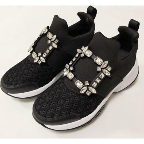 2021 New Spring Womens Shoes Platform Printed Sneakers Casual Flat Shoes Ladies Fashion Four Seasons Shoes White, Black Shoe