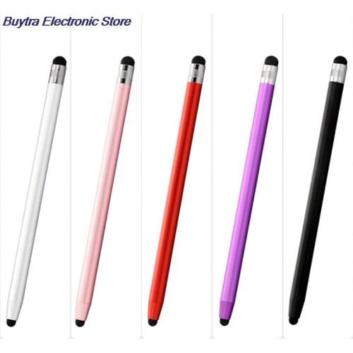 1 Pc Stylus For Android Dual-tip Capacitive Pen Mobile Phone Rubber Tip Touch Ipad Tablet Screen Drawing Accessories