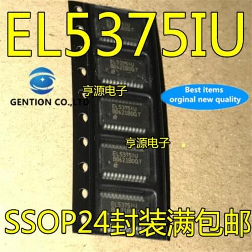 10Pcs EL5375 EL5375IU EL5375IUZ EL5375IU-T7 SSOP24 in stock 100% new and original