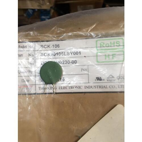100% New and original SCK20106MSY SCK106 original 20MM 10 ohm 6A thermistor