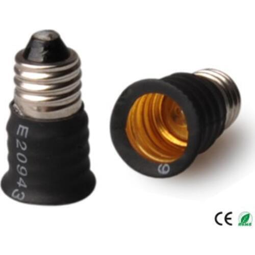 SPL-081-L7) 1000pcs E11 to E12 adapter converter flame retardant PBT/PC Led CFL light bulb E12~E11 lamp holder