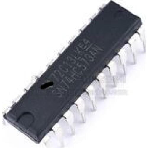 Free shipping 100PCS/LOT in stock SN74HC573AN 74HC573N DIP-20 SN74HC573