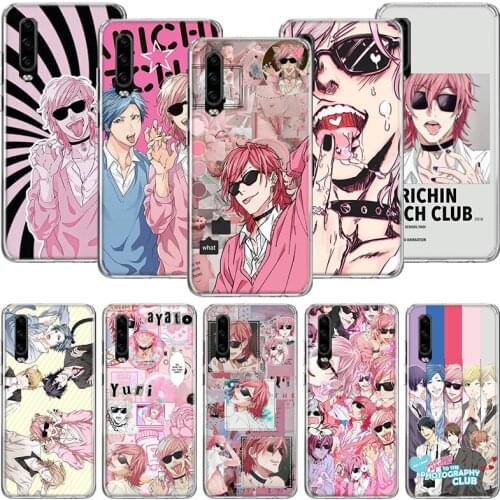Anime Yarichin Bitch Club Phone Case For Huawei P30 P40 P20 P10 Mate 20 10 30 Lite Pro P Smart Z Plus Printing Cover Coque Shell