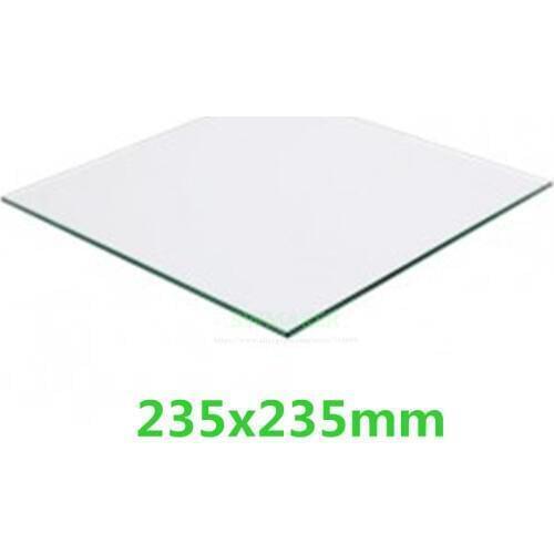 SWMAKER Creality Ender-3 235x235mm 3/4mm Thickness Borosilicate Glass 3D Printer Build BORO Glass Plate