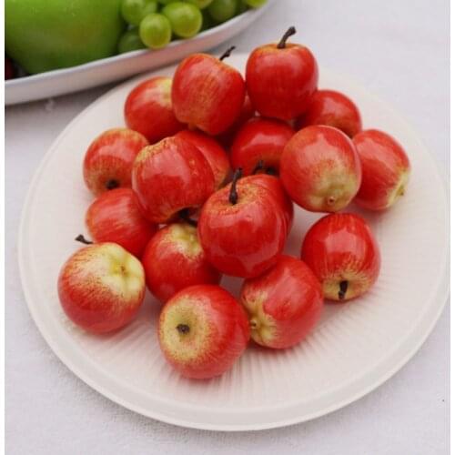 Artificial Fruits Fake Vegetables Plastic Simulation Fruits Model Strawberry Banana Faux Food Photo Props Home Party Decoration