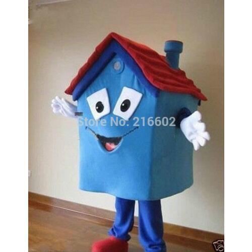 Cosplay costumes lovely cute house Mascot Costume fancy dress Halloween party costume