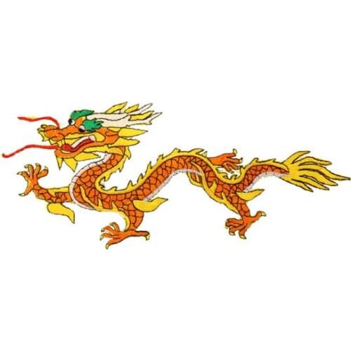 Longfeng back adhesive tape repair hole paste iron the applique embroidery DIY pants patch 31CM