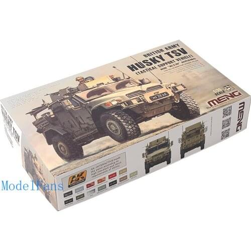 Meng Model 1/35 VS-009 British Army Husky TSV(Tactical Support Vehicle) SuperWar MODEL KIT