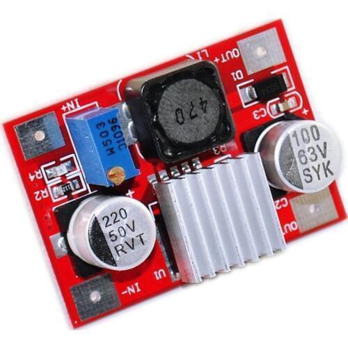 DC Boost LM2577 Converter Step up Module 3.5-35V to 5-56V 3A MAX with Light