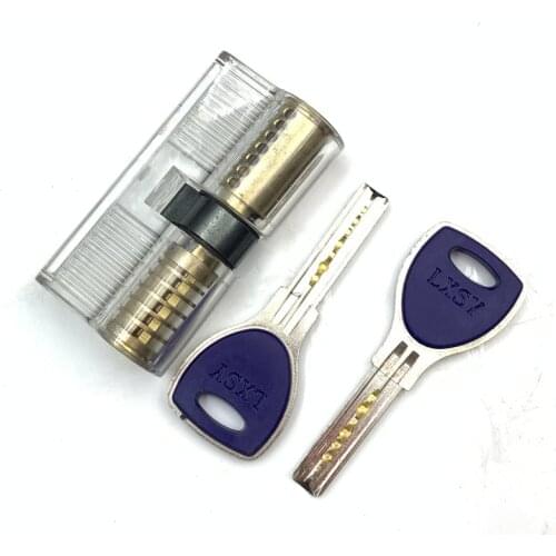Transparent Practice Lock Pick Visible Training Skill Tools For Locksmith Supplier Tool Pick Sets Hardware