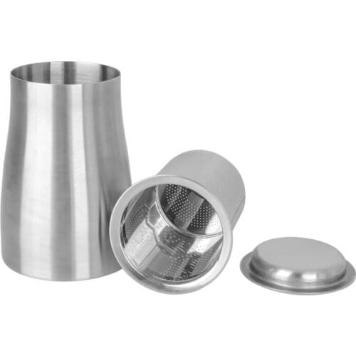 Coffee Powder Sieve 3 In 1 Stainless Steel Espresso Powder Filter Flour Filter Cup Coffee Grinder Dustproof Mesh Resuable Tool