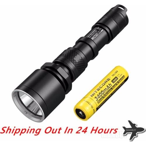 Discount NITECORE MH25GT 1000LM Tactical CREE XP-L HI V3 LED Waterproof Flashlight Outdoor Torch 18650 Battery+Holster+USB Cable