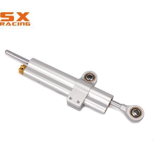 Motorbike Universal Steering Glossy Smooth Damper Stabilizer Linear Reversed Safety Control For Street Dirt Pit Bike KTM HONDA