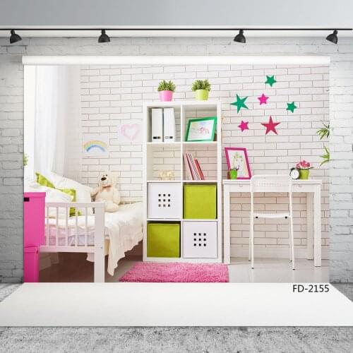 Baby Room Birthday Party Children Photography Backgrounds Custom Vinyl Photo Backdrops For Photo Studio Baby Shower Photobooth