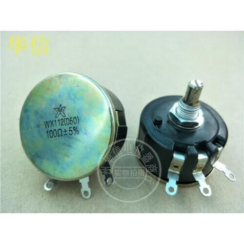 WX112 5W Wirewound Potentiometer 100R 300B