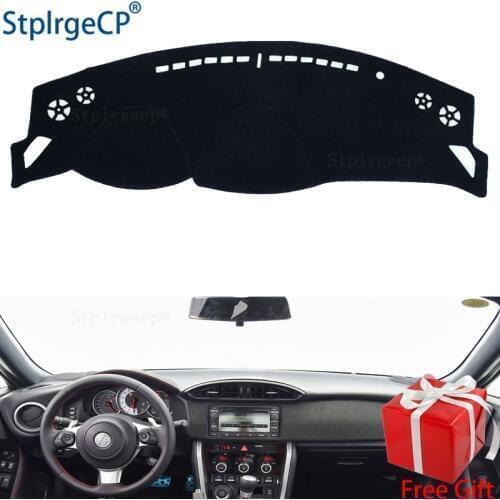 For Toyota 86 GT86 FT86 Scion FR-S Subaru BRZ 12'-19 dashboard mat Protective pad Shade Cushion Pad interior sticker accessories