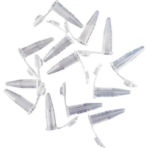 0.5ml Plastic Micro Centrifuge Tube with Lid, Pack of 1000pcs