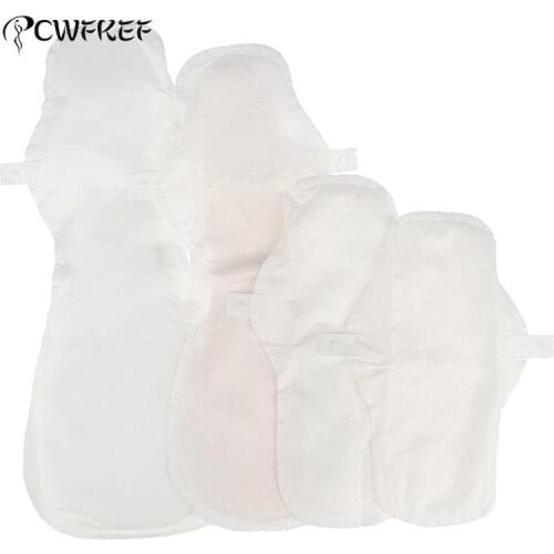 1pc Reusable Cotton Pads Menstrual Sanitary Panty Liners Hygiene Pads 24/27/38/42cm