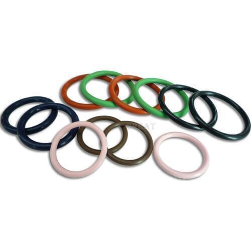 10X2.5 Oring 10mm ID X 2.5mm CS EPDM Ethylene Propylene FKM FPM Fluorocarbon FVMQ Fluorine silicone O ring O-ring Sealing Rubber