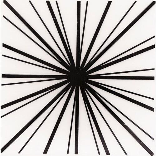 15x15 Magic Flower Embossing Folders Plastic Halloween Scrapbooking DIY Template Fondant Cake Photo Album Christmas Card Making