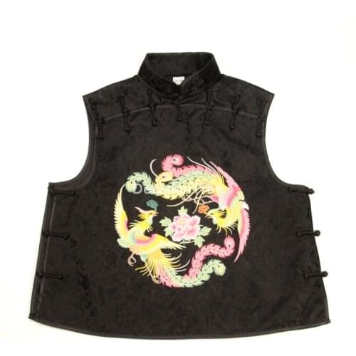2021 retro jacquard elegant lady vest women jacket top chinese style retro embroidery elegant lady hanfu vest china clothes