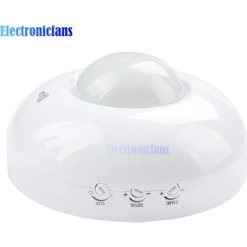 AC110-240V 360 Degree PIR Infrared Motion Sensor 220V High Sensitivety Human Motion Sensor Switch for Home