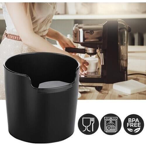 Dump Bin Shock-absorbing Anti-skid Coffee Grind Knocking Box Container Recycling Waste Storage Easy Clean Bar Cafe Accessory