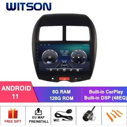 WITSON Android 10.0 CAR DVD SYSTEM for MITSUBISHI ASX 2010-2012 car dvd player link/DAB support