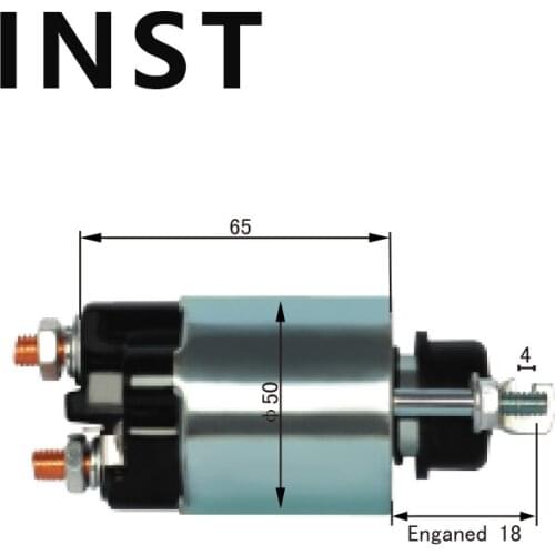 ELECTROMAGNETIC SWTICH SOLENOID FOR 12V 153400-0860 053400-7650 131807 66-8205 0534004432 0534005050 0534005240 0534006550