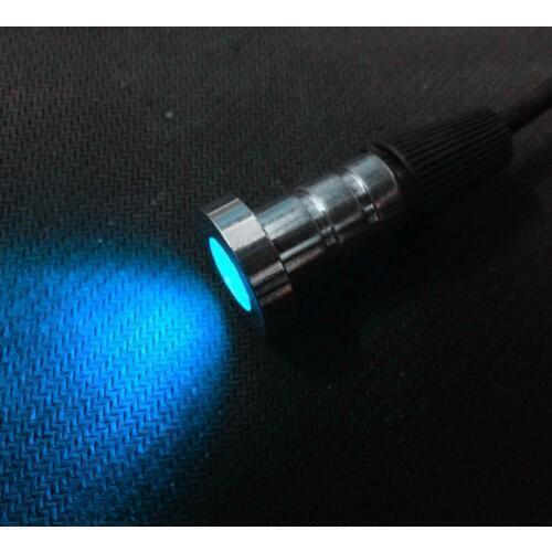 FY-41 High Quality Gold/silver Color Waterproof Fiber Optic Pointed LightsIP68 Swimming Pool End Fittings