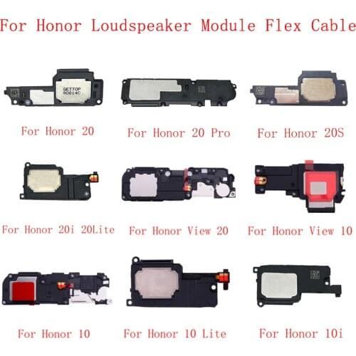 Loud Speaker buzzer Ringer Flex Cable For Huawei Honor 20 20Pro 20S View 20 10 10Lite 10i View 10 Play Loudspeaker Module