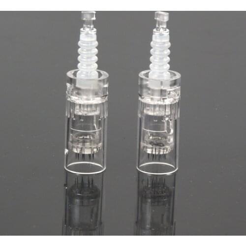 50pcs Needle Cartridge For derma Nano 12 pin/36 pin Micro Needle pen Replacement Head Derma needle Tattoo Tip Replacement