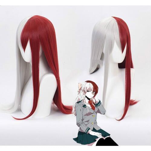 My Hero Academy Himiko Toga Midoriya Izuku Shoto Todoroki Tenya Momo Synthetic Cosplay Wig For Halloween Costume Party