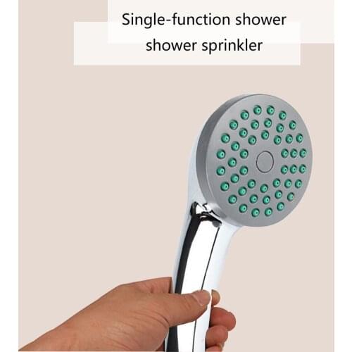 New Single Function Gypsophila Handheld Shower Head Home Supply Round Shower Bath Head Bathroom Accessorie Practical Top Sprayer
