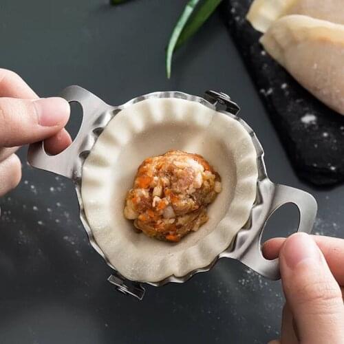 Dumplings Ravioli Artifact Manual Stainless Steel Dumplings Mold Kitchen Small Tools Dumplings Dumpling Mould Pastry Tools