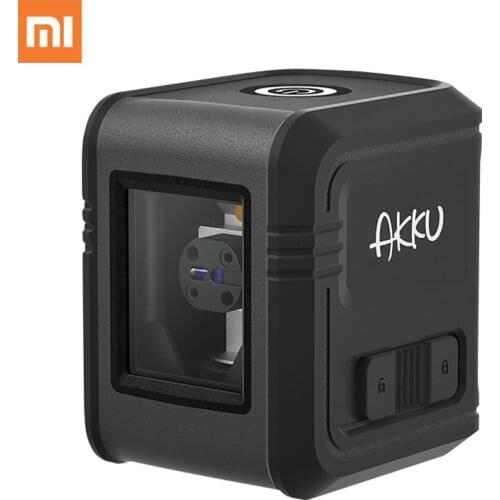 Xiaomi AKKU 2 Lines Laser Level Self Levelling Green Red Beam Laser Horizontal & Vertical Cross Lines for Indoors & Outdoors