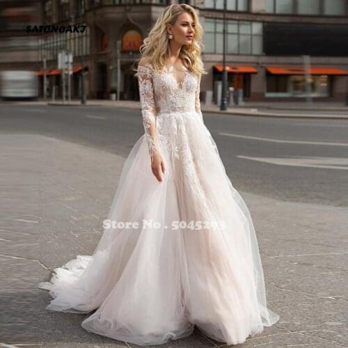 SATONOAKI Lace Wedding Dresses
