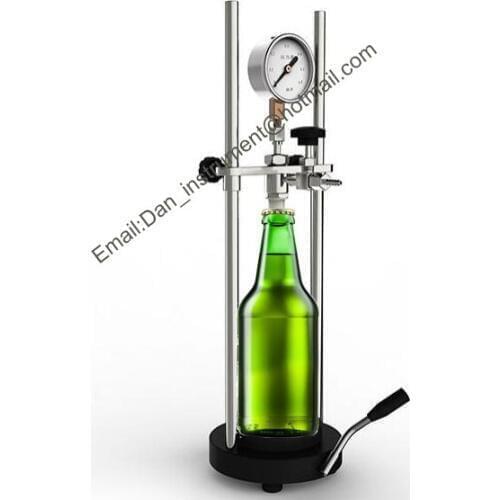 In-bottle CO2 pressure tester