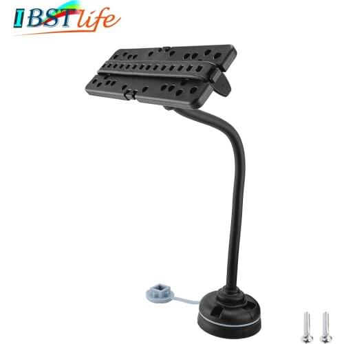 360 Degree Swivel Universal Marine Kayak Electronic Fish Finder Mount Base Fishfinder GPS Plate Rotating Boat GPSMAP Supporter