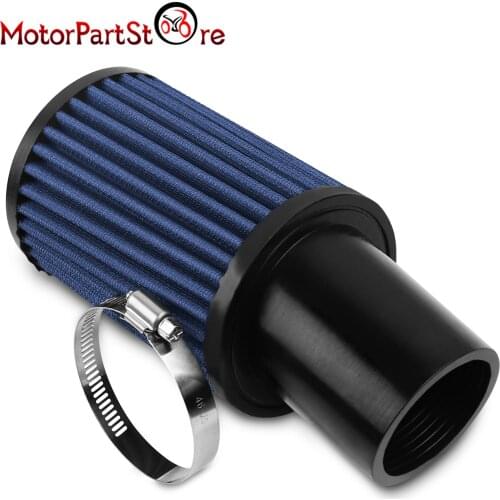New Universal RU-1780 Motorcycle Air Filter 52mm Clamp On 45 Degree Bend Air Intake Filters 2017