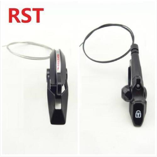 Bicycle Fork RST Control Switch MTB Mountain Bike Oil Gas Damping Front Fork Wire Controller Locking Switch Accessories